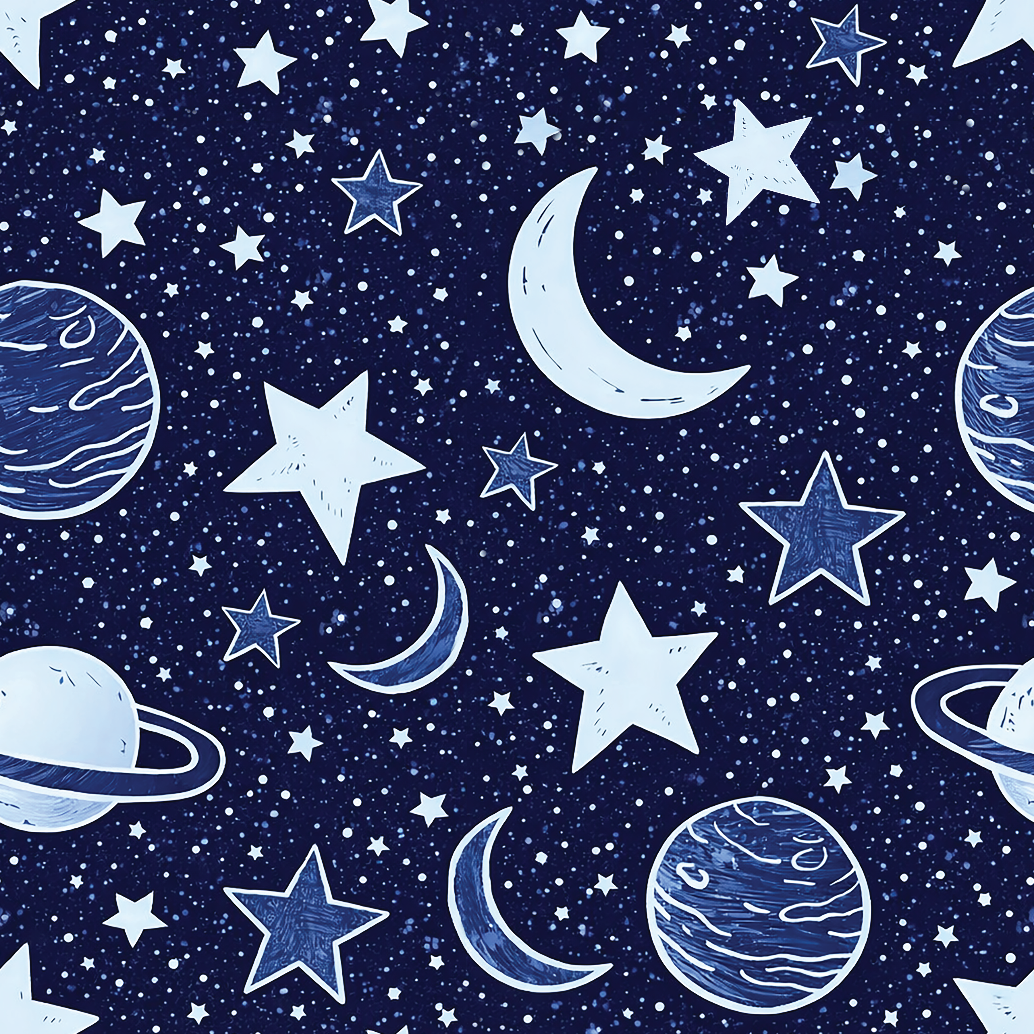Midnight Orbit Wallpaper