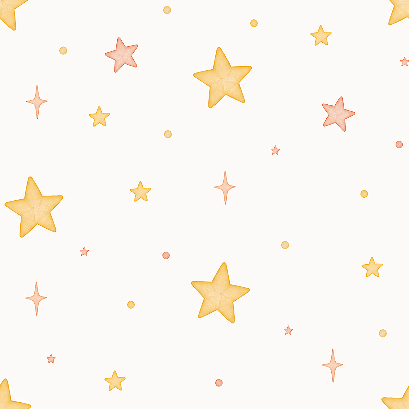 Minimal Star Scatter Wallpaper
