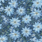 Moonlit Petal Symphony Wallpaper