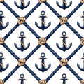 Nantucket Rope Lattice Wallpaper