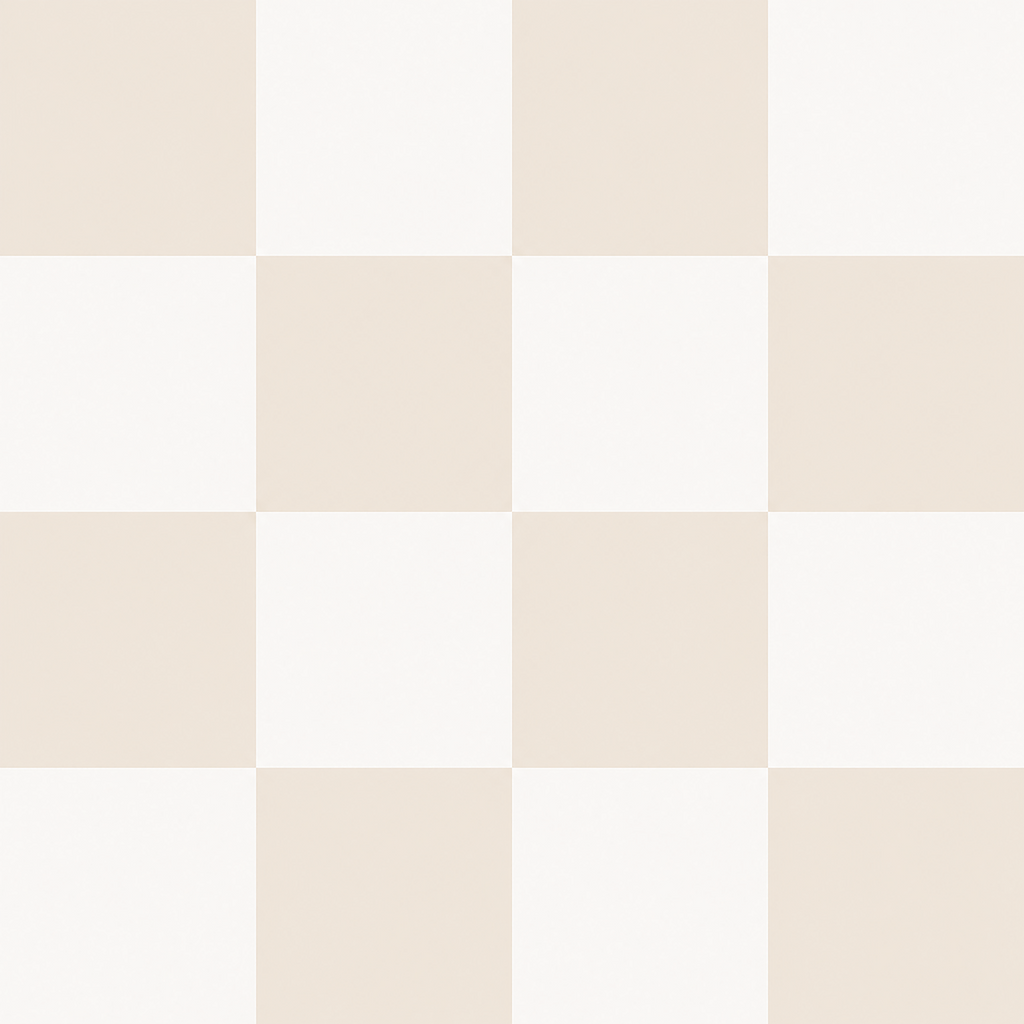 Neutral Checker Revival Wallpaper
