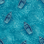 Oars on Blue Wallpaper