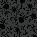 Obsidian Fleur Wallpaper