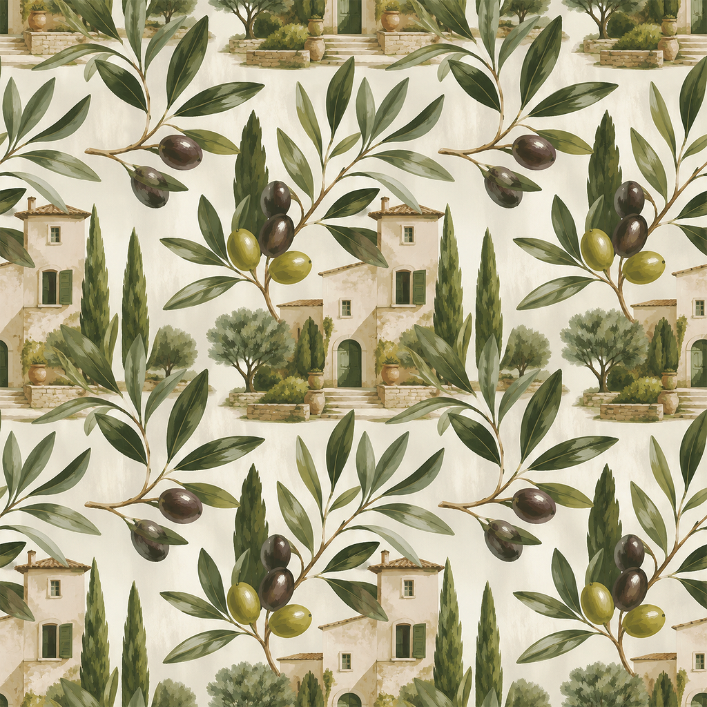 Olive Atelier Wallpaper