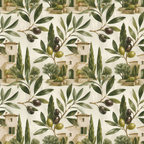Olive Atelier Wallpaper