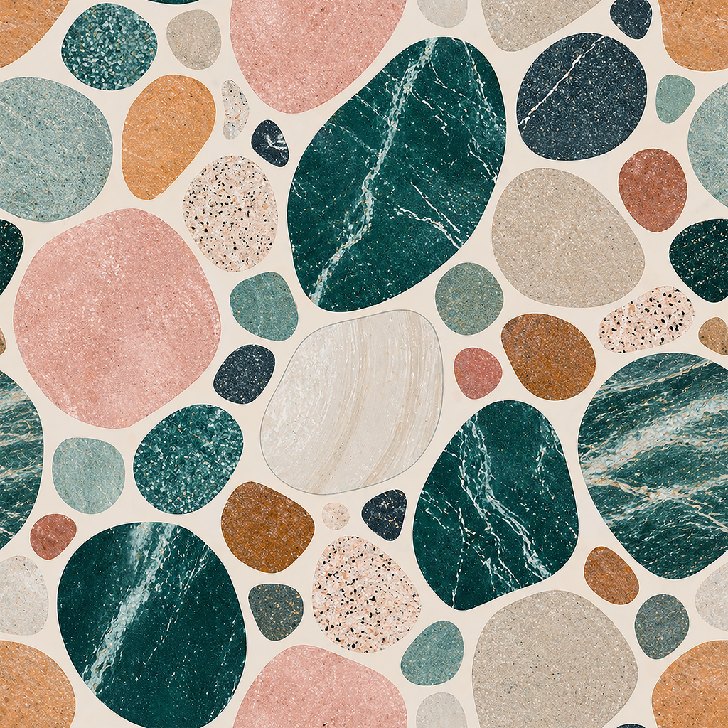 Organic Pebble Texture  Wallpaper