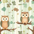 Owl Tree Friends Wallpaper