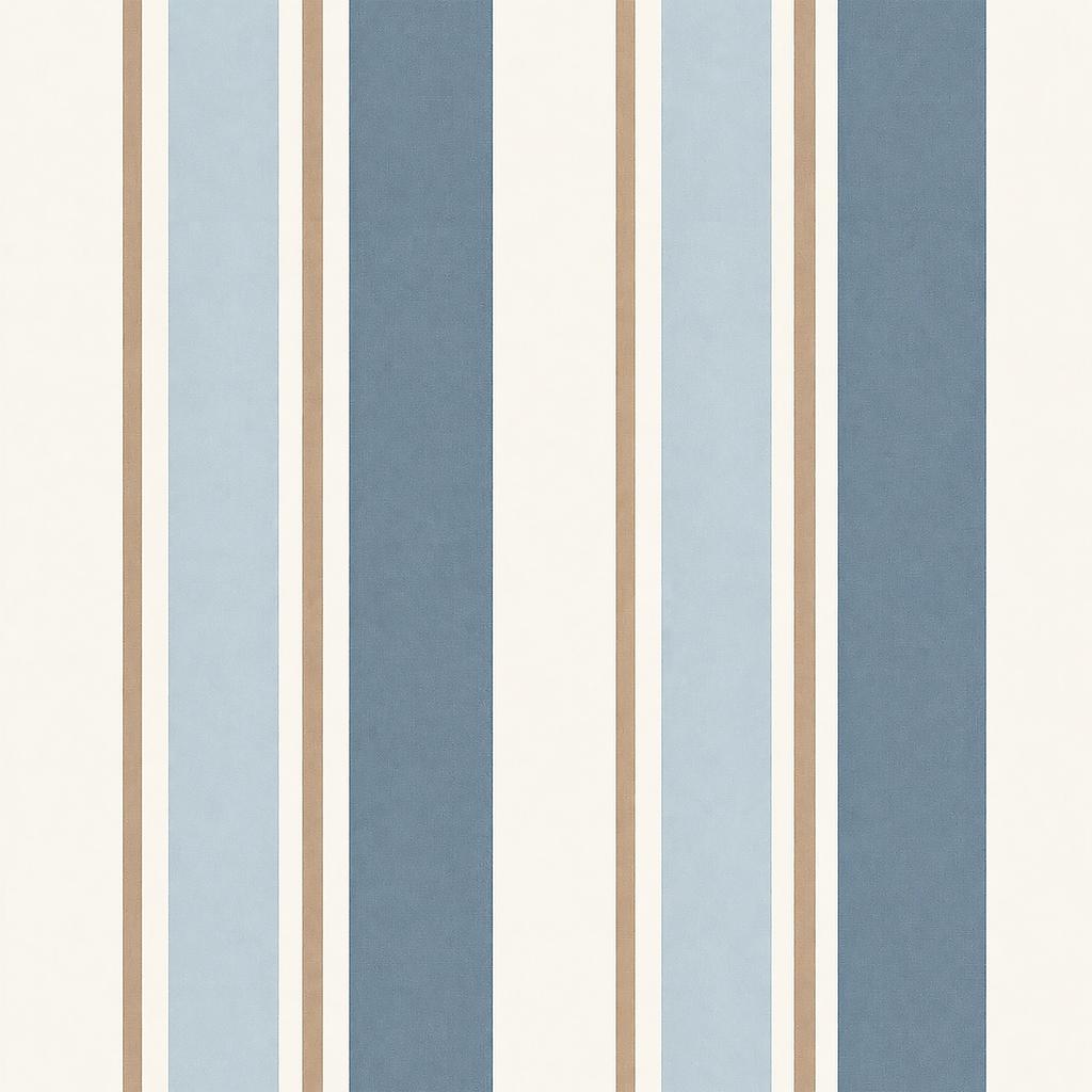 Palm Beach Cabana Stripe Wallpaper