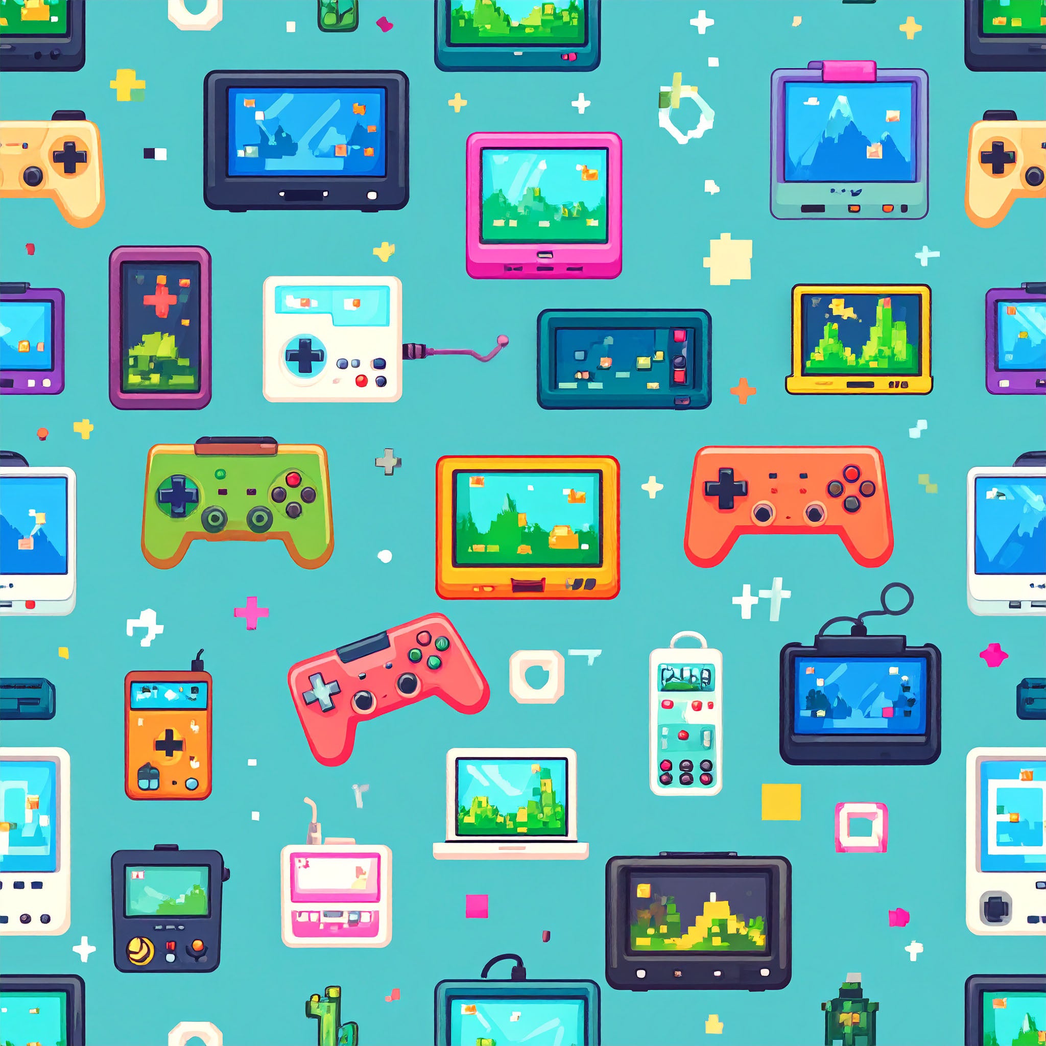 Pixel Pocket World Wallpaper