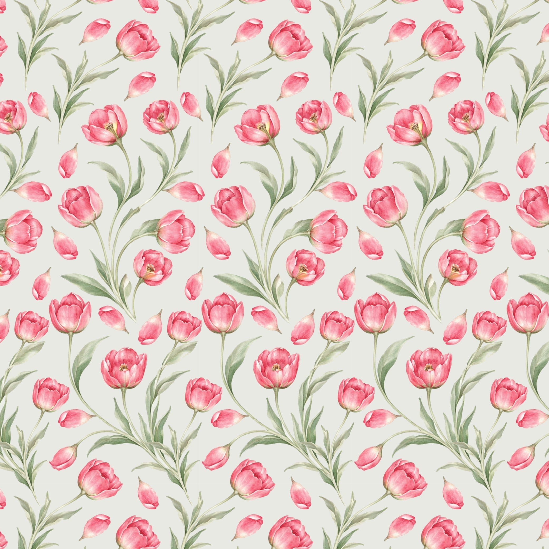 Blush Garden Waltz Wallpaper