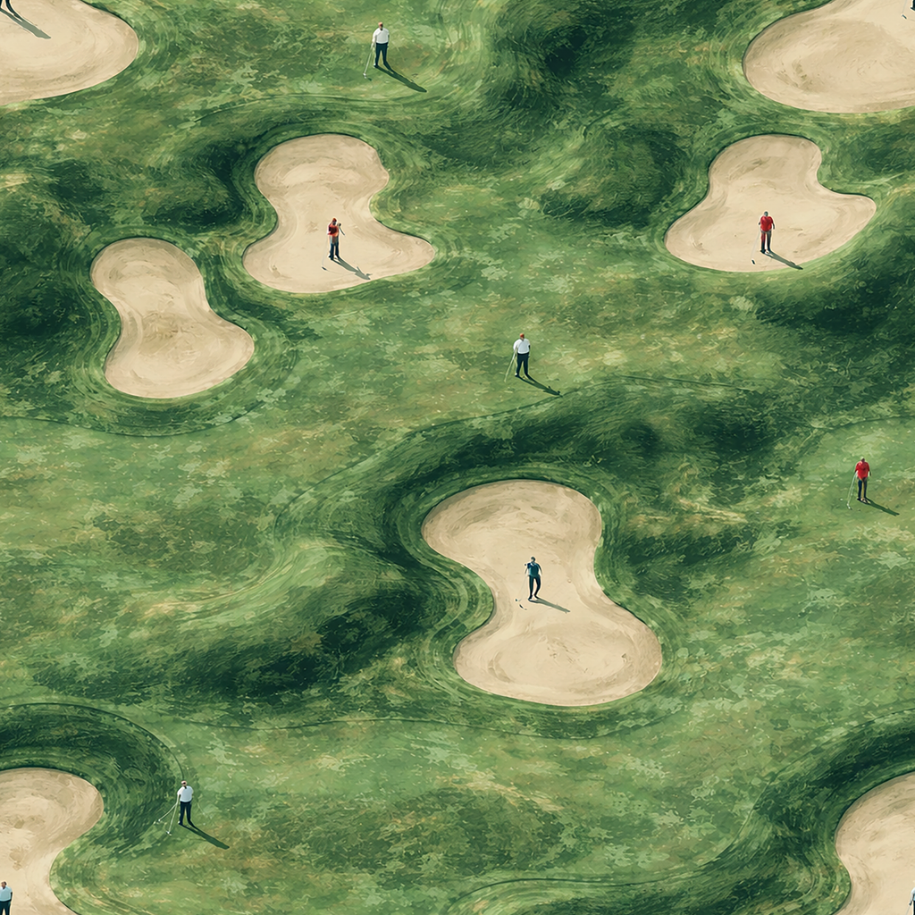 Quiet Fairways Wallpaper