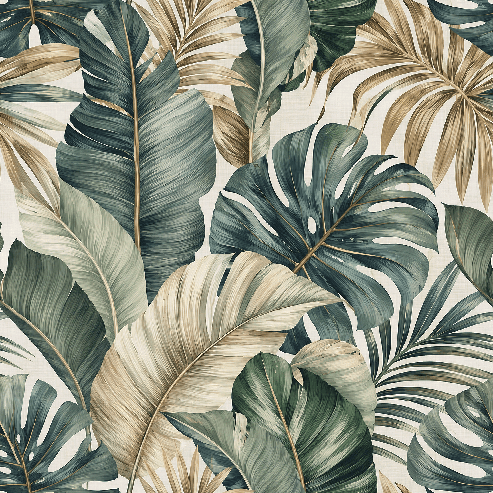 Quiet Jungle Wallpaper Peel and Stick Wallpaper | Accent Haus