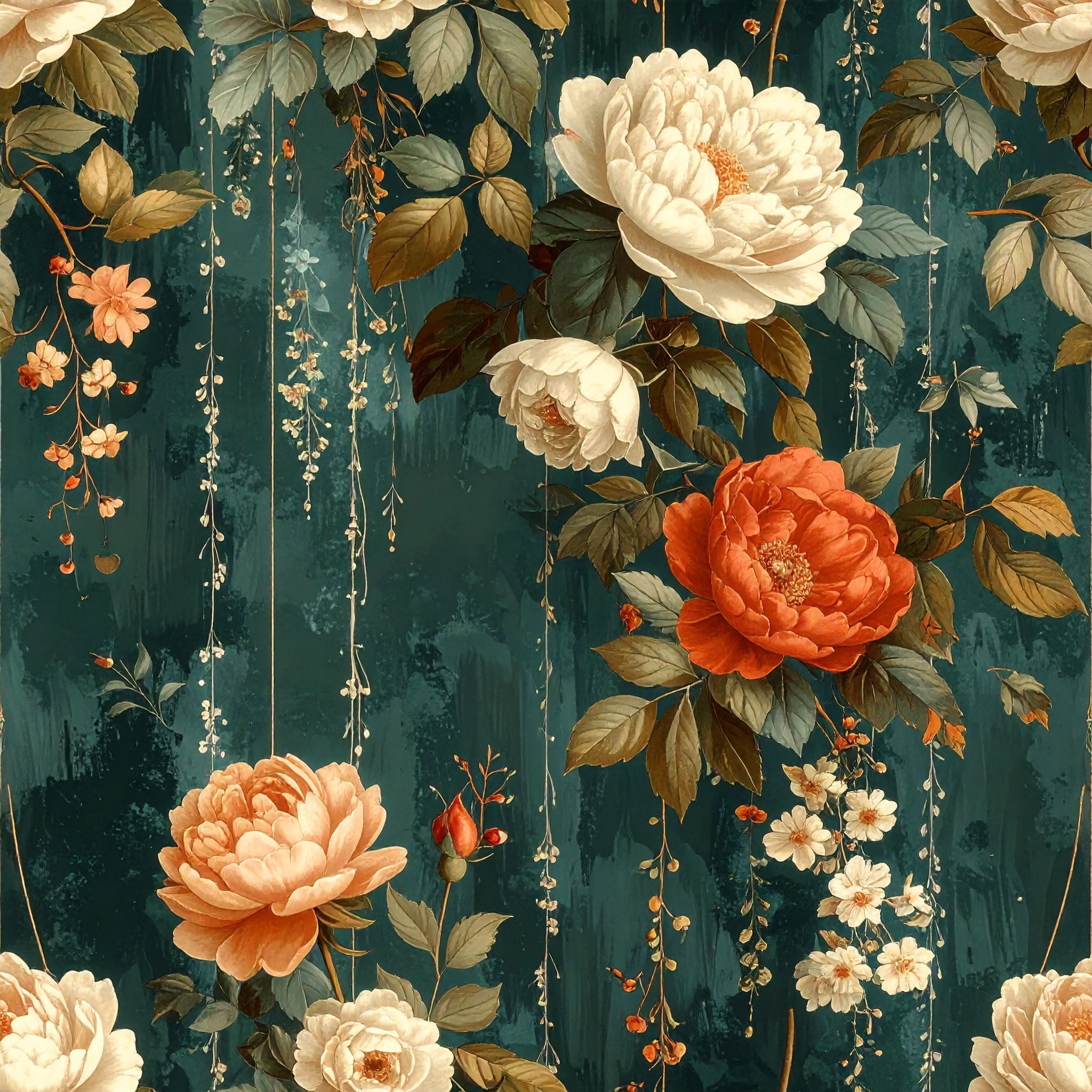 Regal Hanging Gardens Wallpaper Peel and Stick Wallpaper | Accent Haus