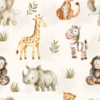 Safari Sand Sketch Wallpaper