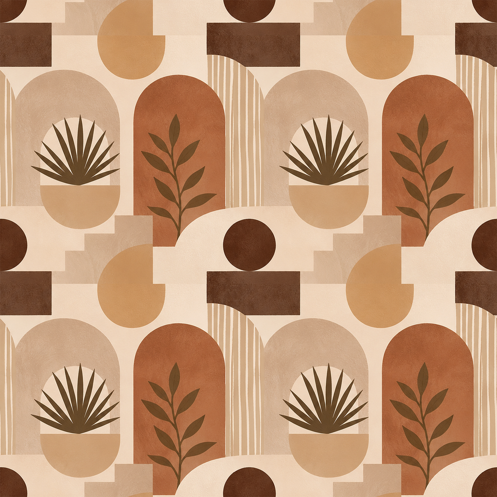 Sand & Olive Wallpaper