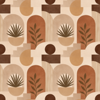Sand & Olive Wallpaper