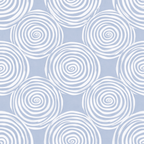 Seafoam Spiral Grid Wallpaper