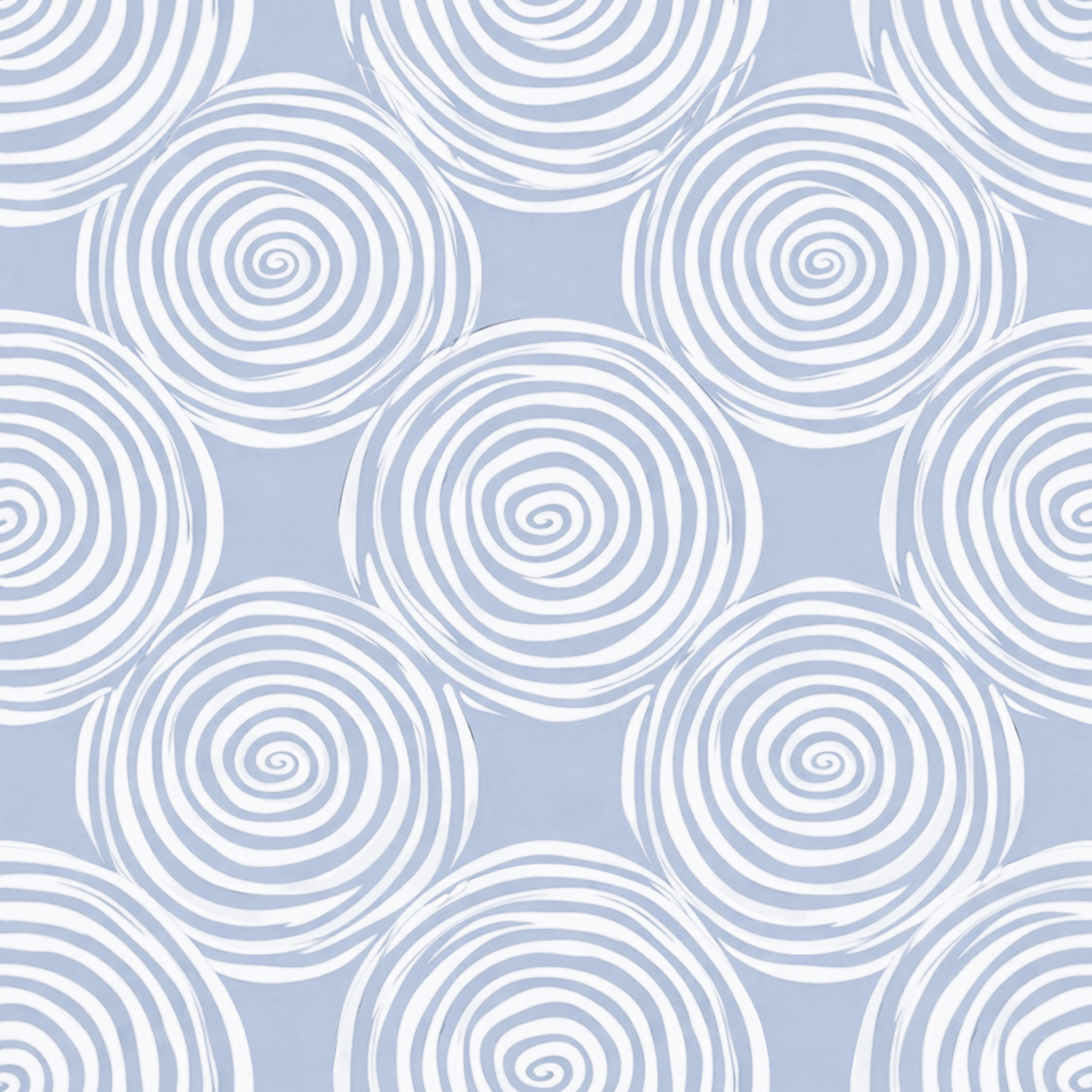 Seafoam Spiral Grid Wallpaper