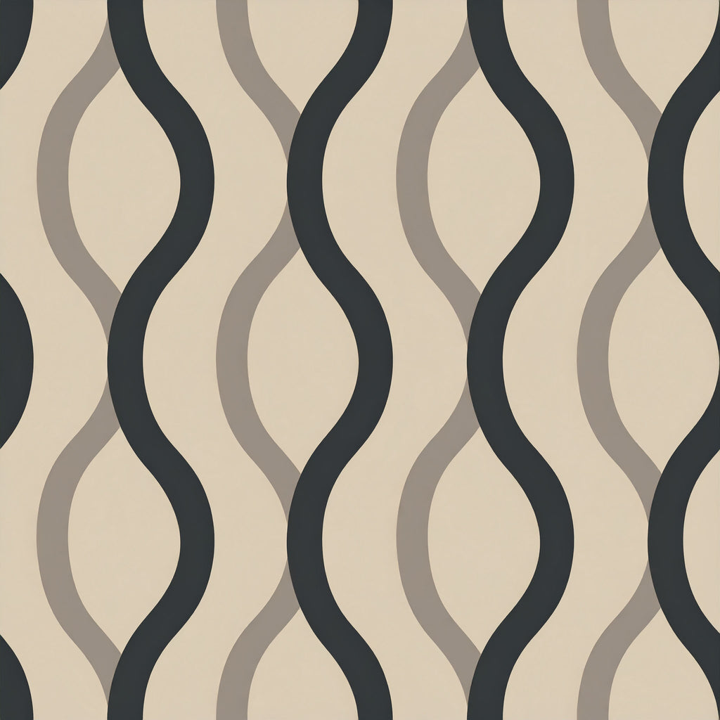 Serpentine Mirror Flow Wallpaper