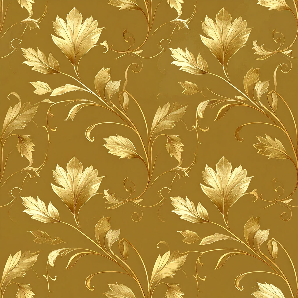 Soft Vine Scrolls Wallpaper
