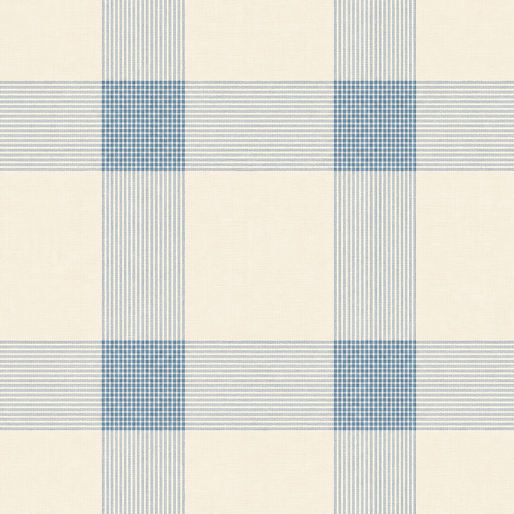 Soft Plaid Neutral Wallpaper