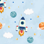 Starlight Voyager Parade Wallpaper