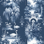 Swan Lake Promenade Wallpaper