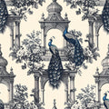 The Peacock Pavilion Wallpaper