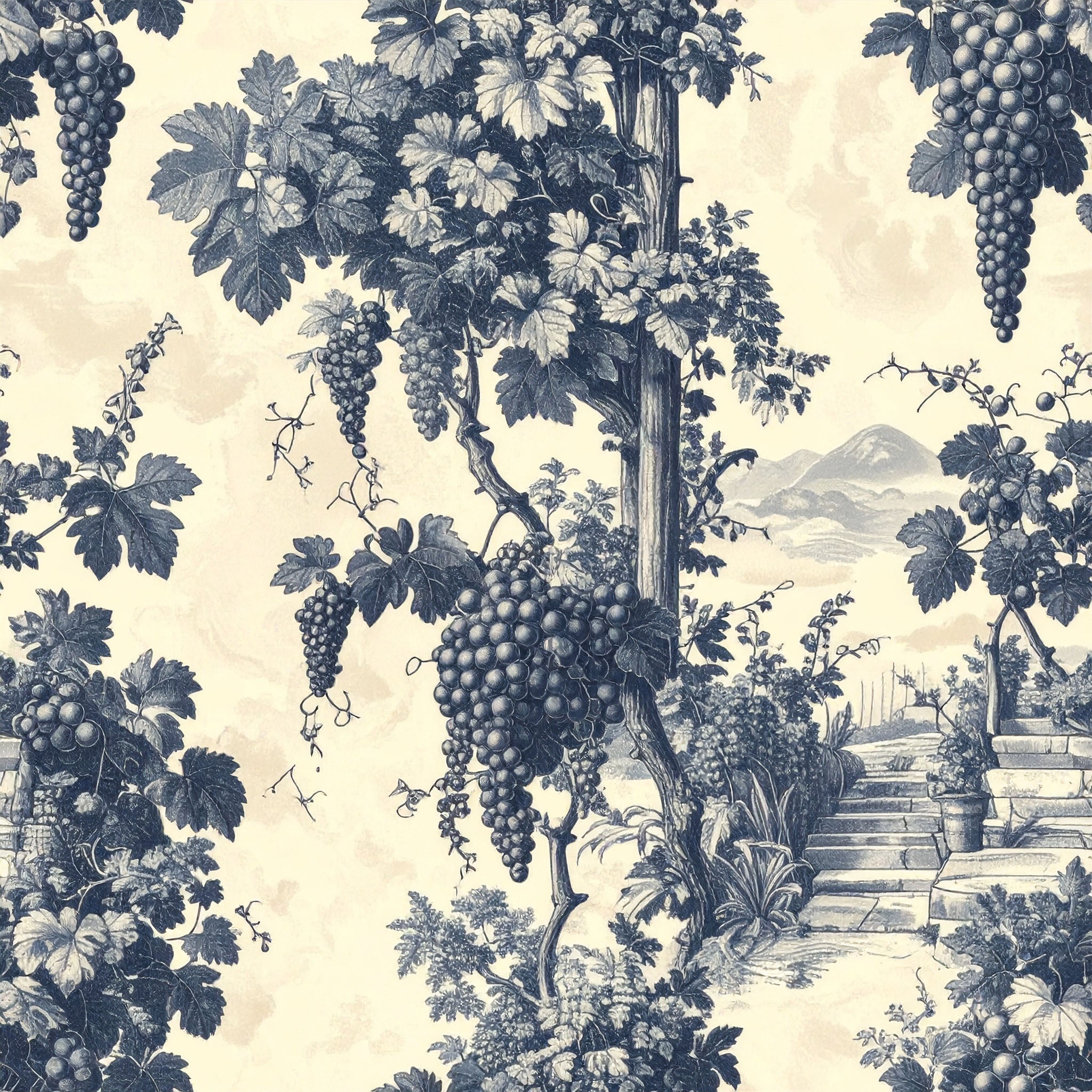 The Vineyard Estate Wallpaper