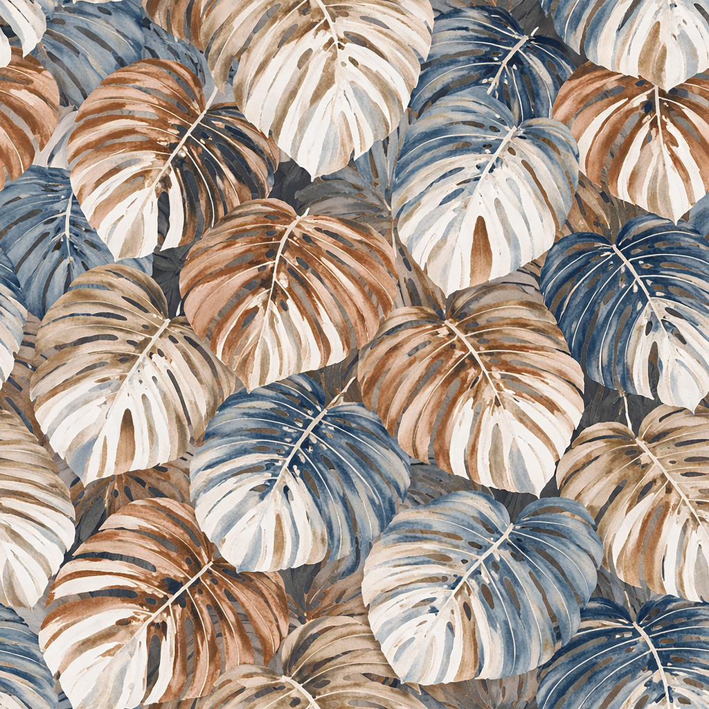 Tropical Harmony Weave Wallpaper