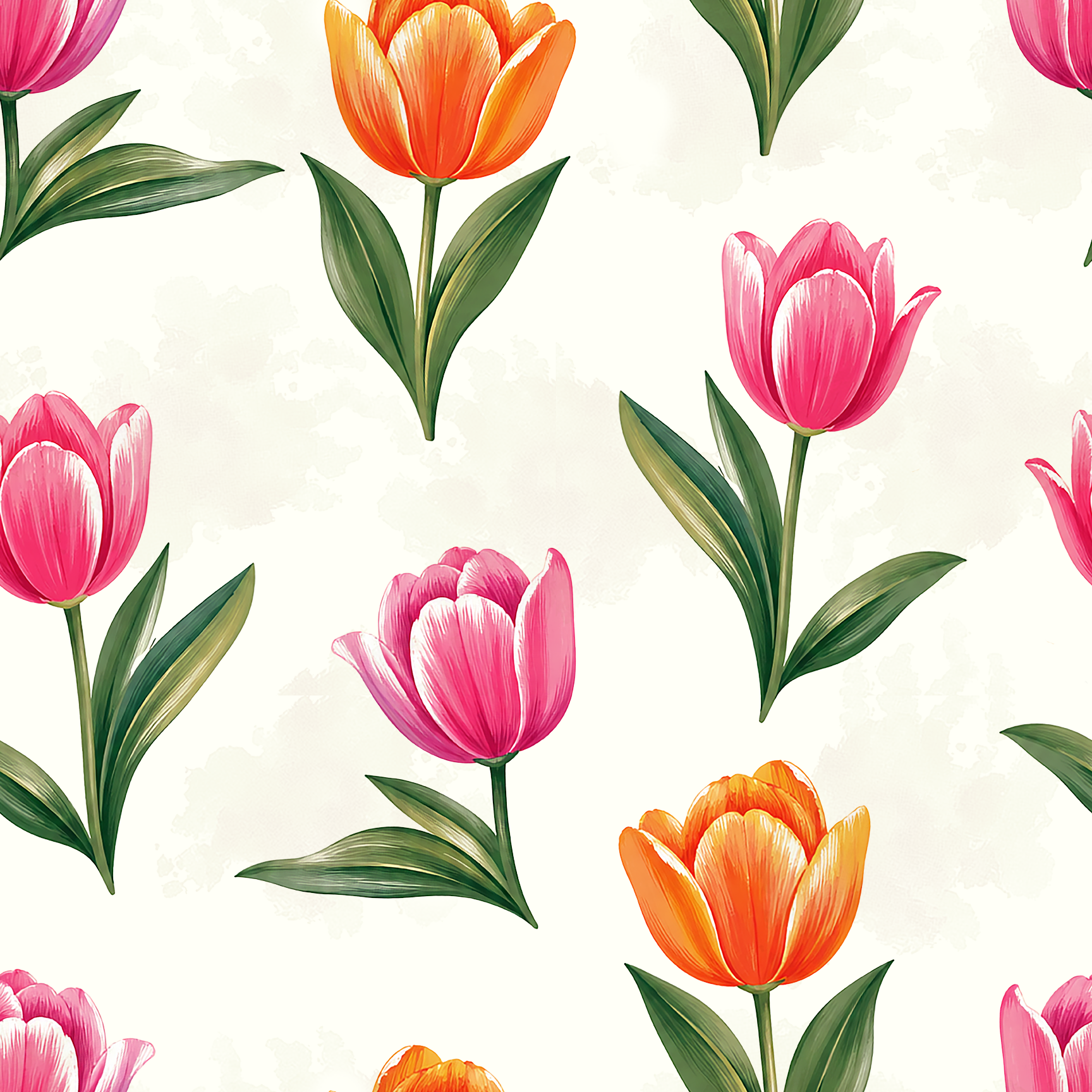Tulip Lane Bloom Wallpaper