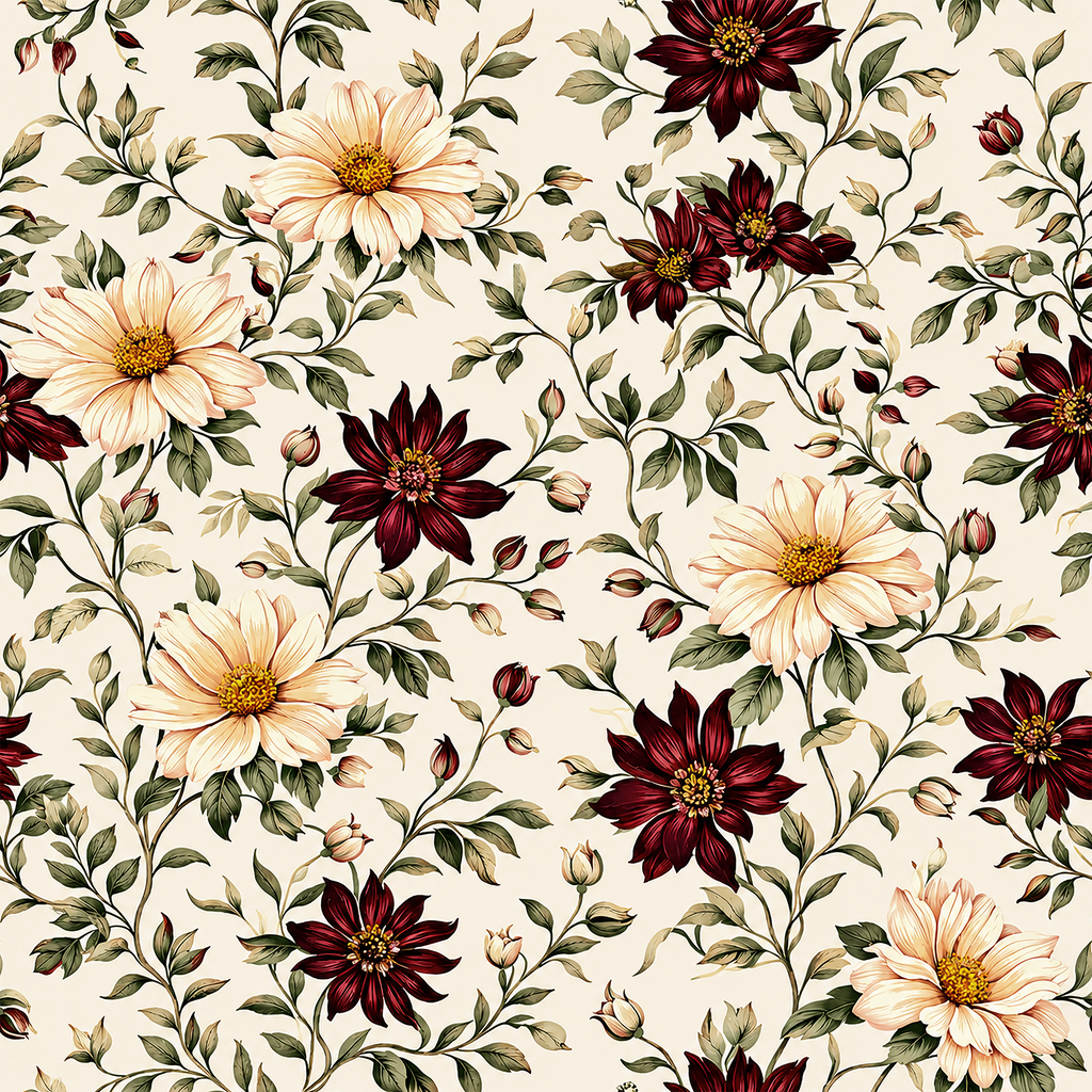 Velour Garden Noir Wallpaper