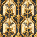 Venetian Velvet Scrolls Wallpaper
