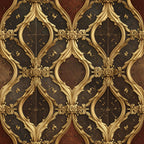 Versailles Ribbon Lattice Wallpaper