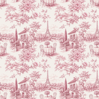 Versailles Toile Blush Wallpaper