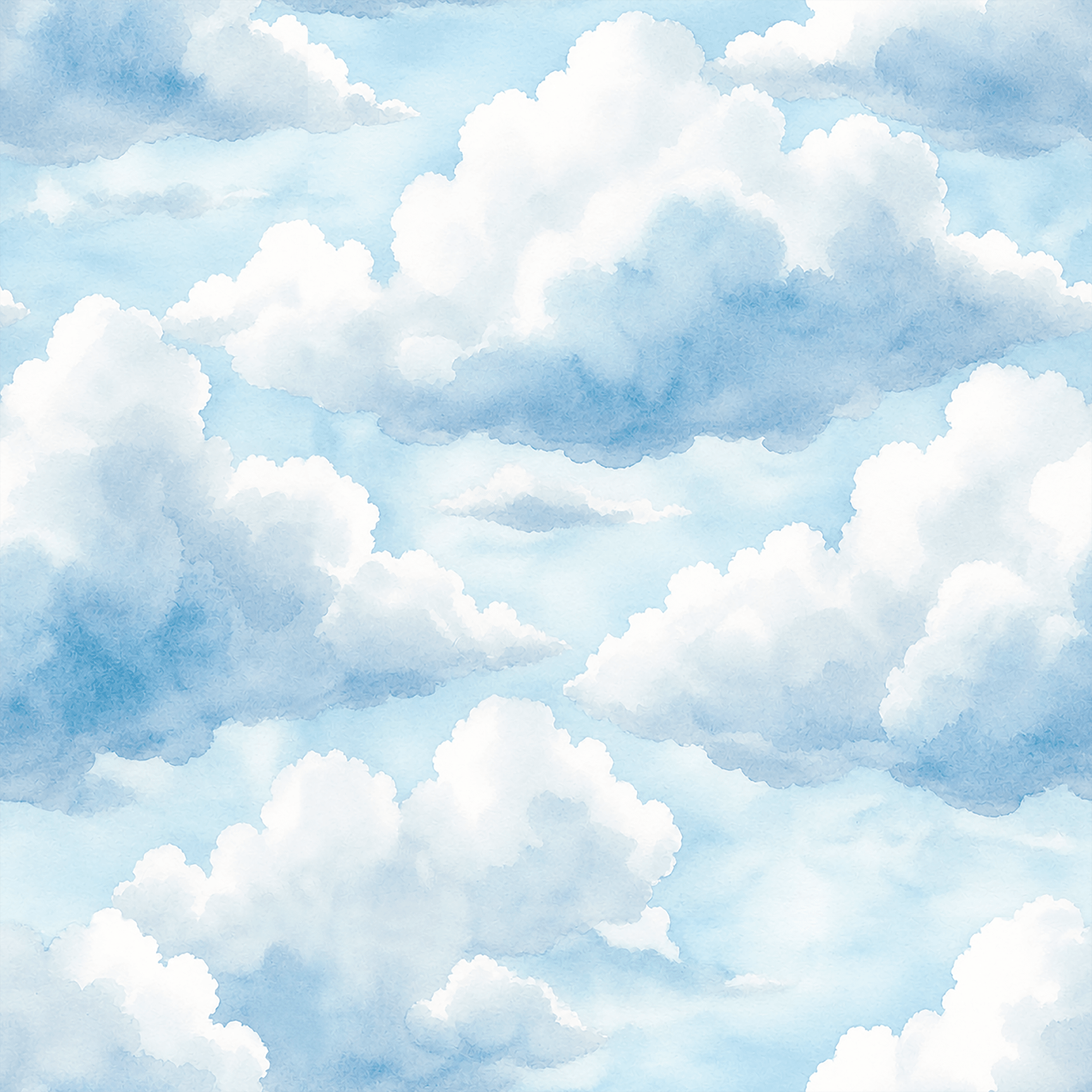 Whimsical Cloud Ceiling Wallpaper Peel and Stick Wallpaper | Accent Haus