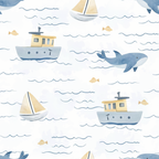 Whispers of the Calm Sea Wallpaper