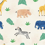 Wild Whimsy Safari Wallpaper
