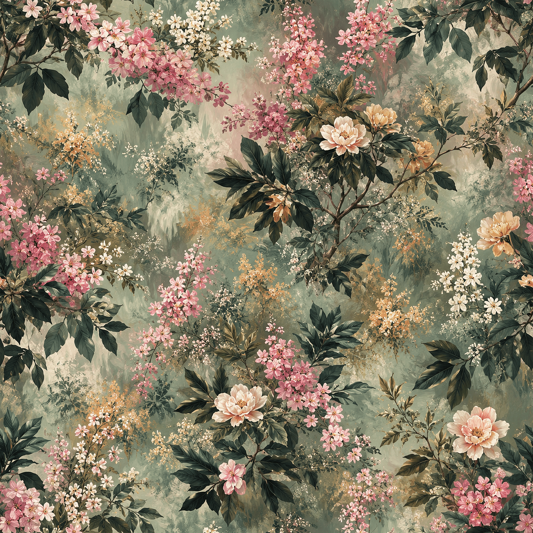 Winter Garden Wallpaper Peel and Stick Wallpaper | Accent Haus