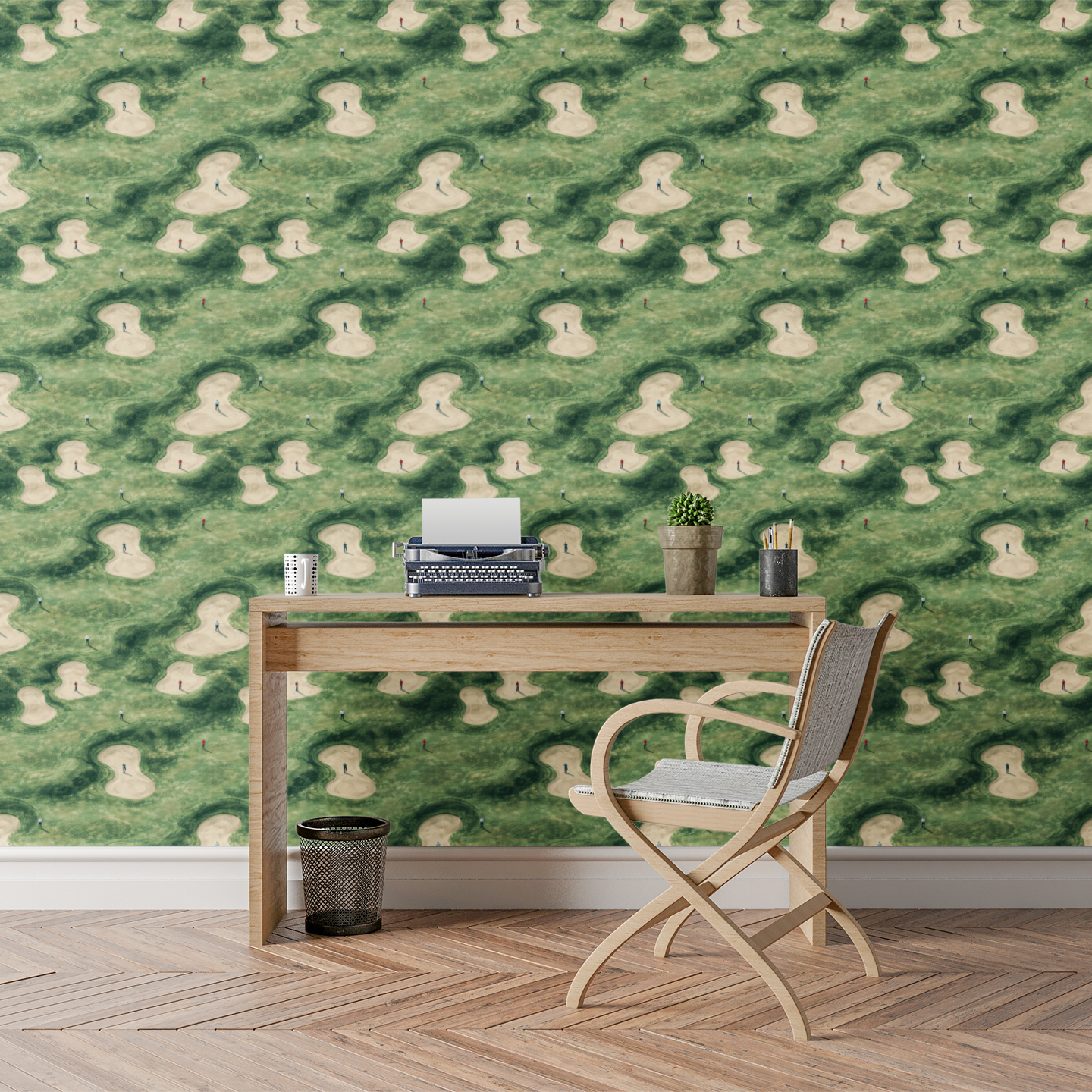 Quiet Fairways Wallpaper