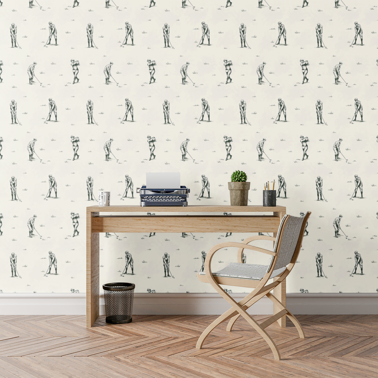 Gentlemen’s Fairway Wallpaper