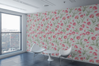 Blush Garden Waltz Wallpaper