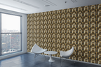 Venetian Velvet Scrolls Wallpaper