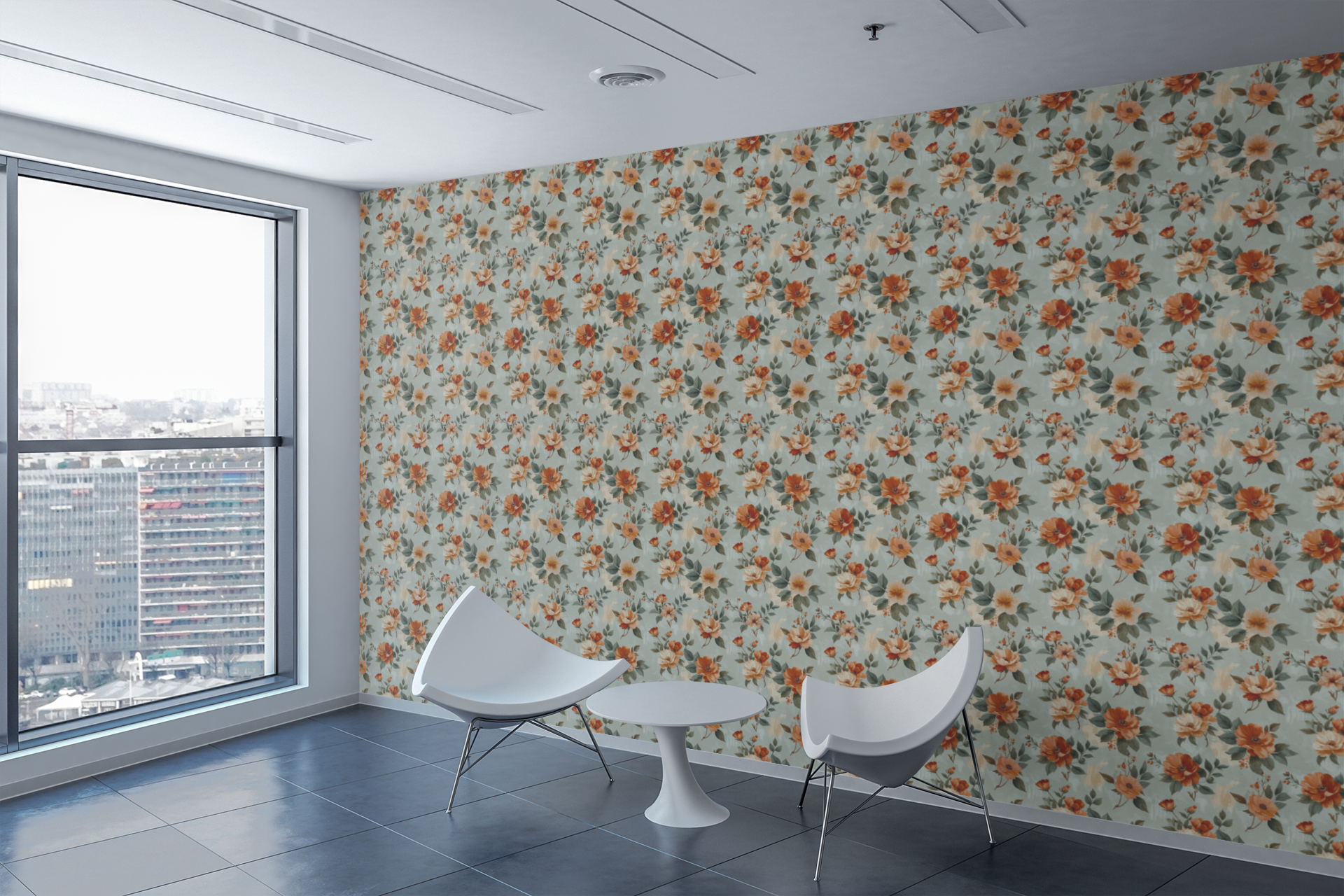 Earthy Botanical Harmony Wallpaper