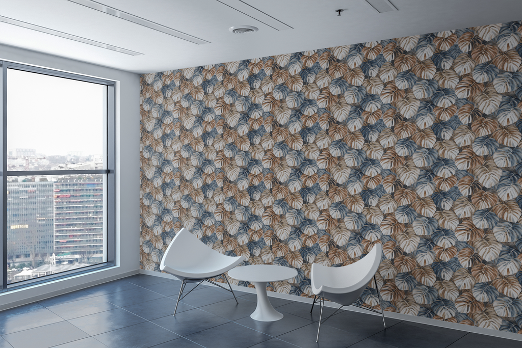 Tropical Harmony Weave Wallpaper