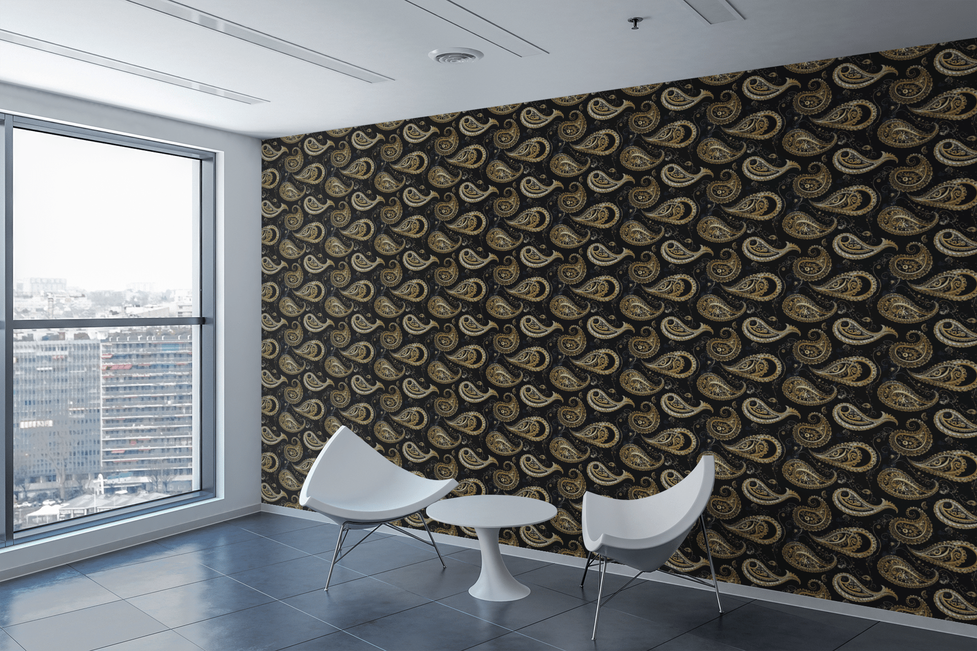 Jewelry Filigree Interiors Wallpaper Peel and Stick Wallpaper | Accent Haus