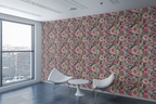 English Garden Floral Wallpaper