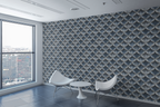 Velvet Curve Waves Wallpaper