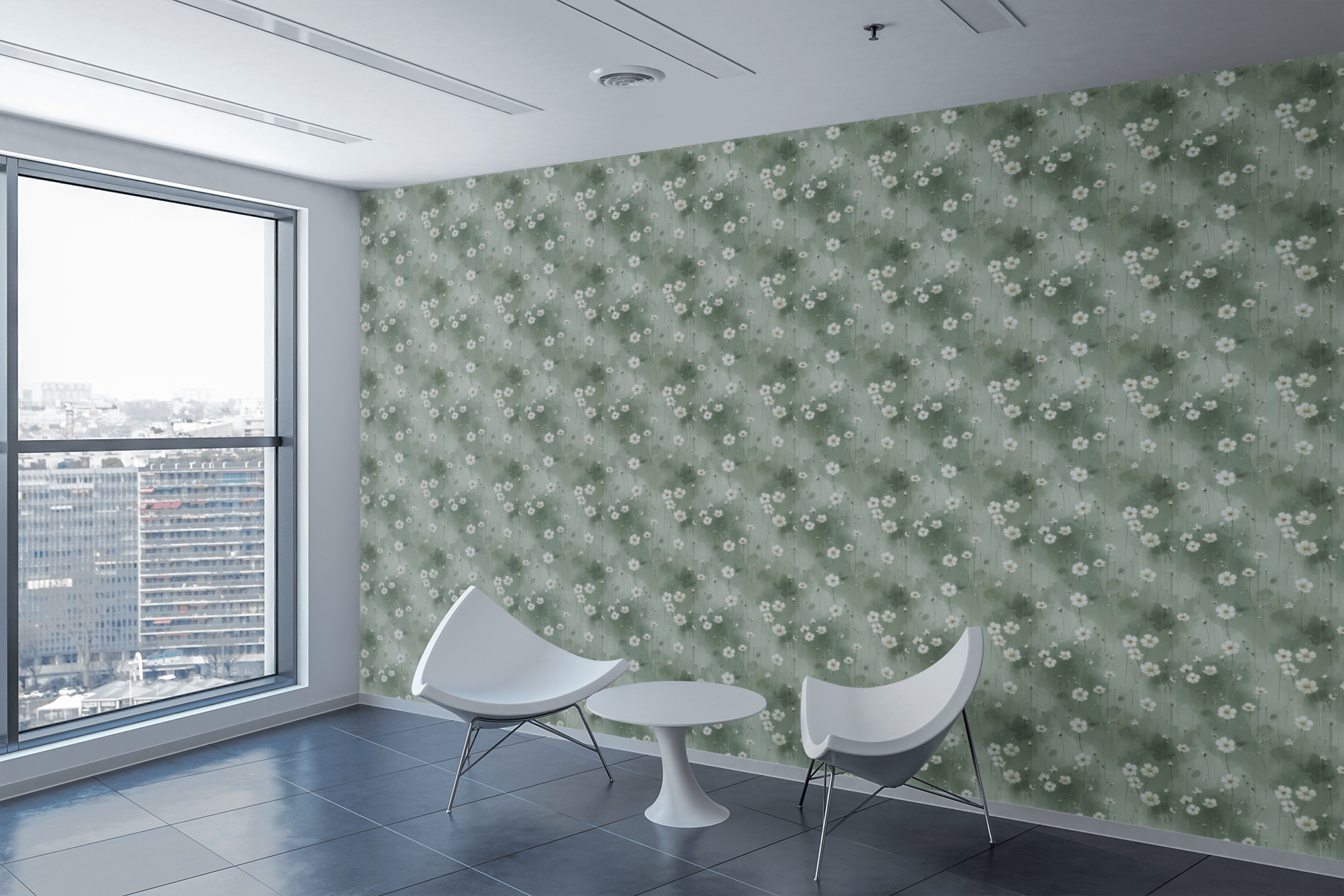 Luxe Botanical Whisper Wallpaper Peel and Stick Wallpaper | Accent Haus