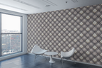 Parisian Boutique Plaid Wallpaper